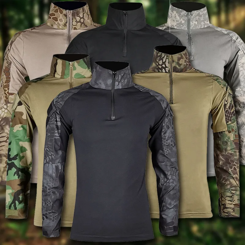 Tactical Military Shirt Cargo - Размеры от S до 4XL. Уличная
