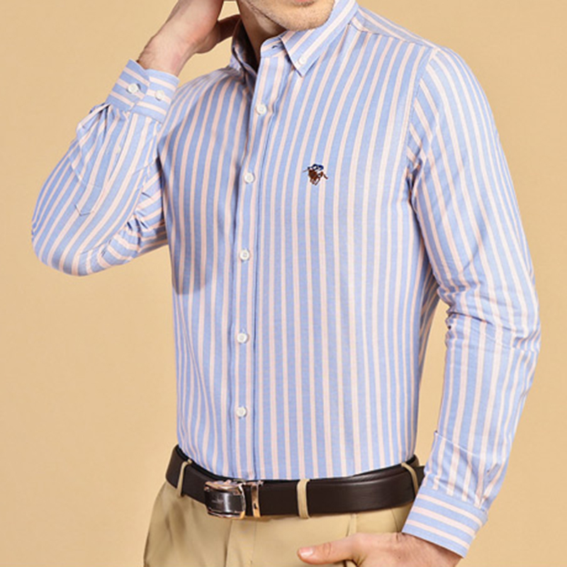 Oxford Cotton Casual Shirt Business - Новые мужские рубашки из 100% хлопка,