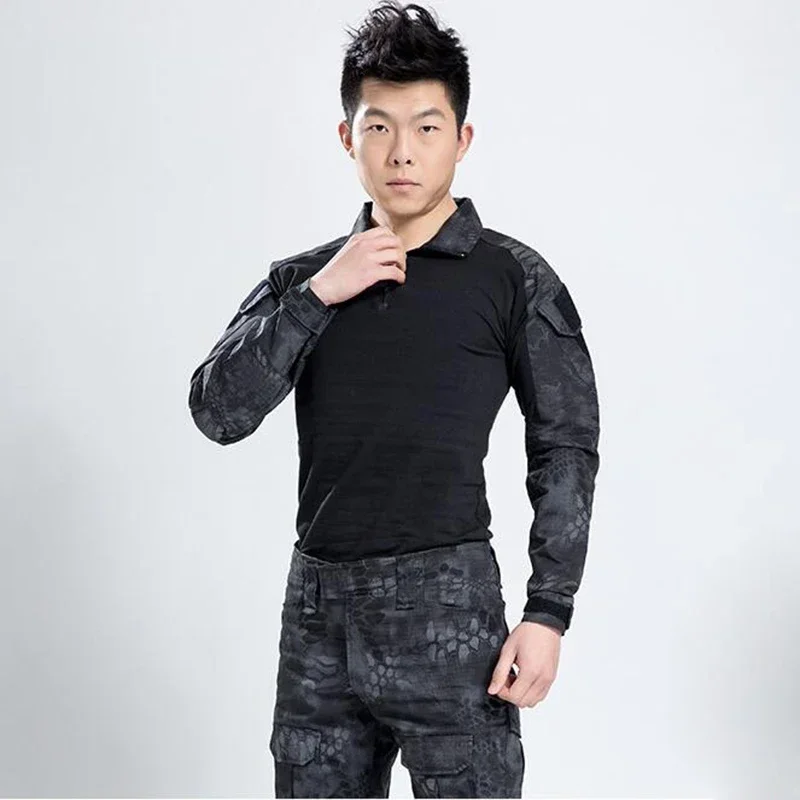 Размеры от S до 4XL. Уличная к – обзор и цена Tactical Military Shirt Cargo