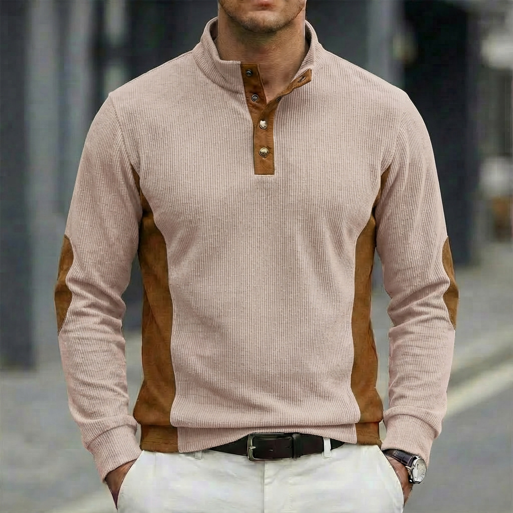 Хит продаж! Новая повседневная – обзор и цена Corduroy Button Up Shirt Men