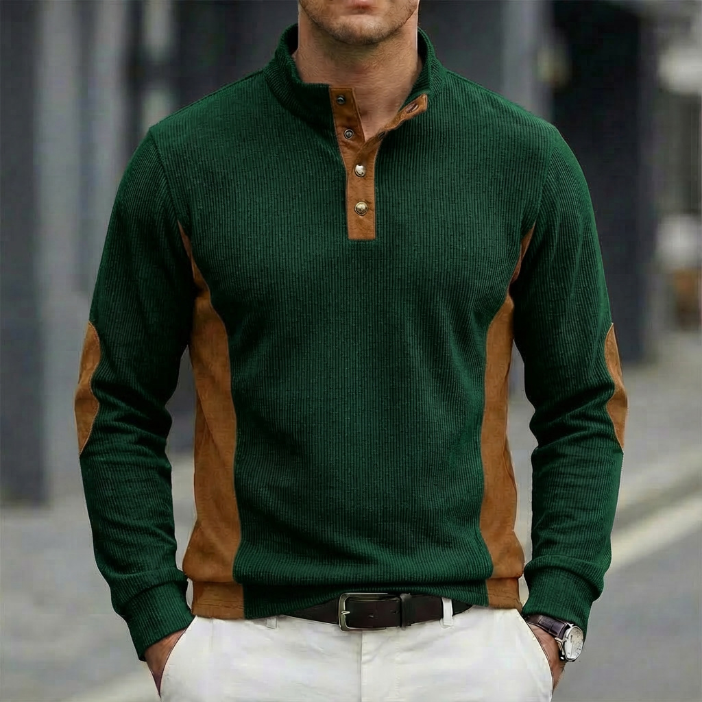Хит продаж! Новая повседневная – обзор и цена Corduroy Button Up Shirt Men