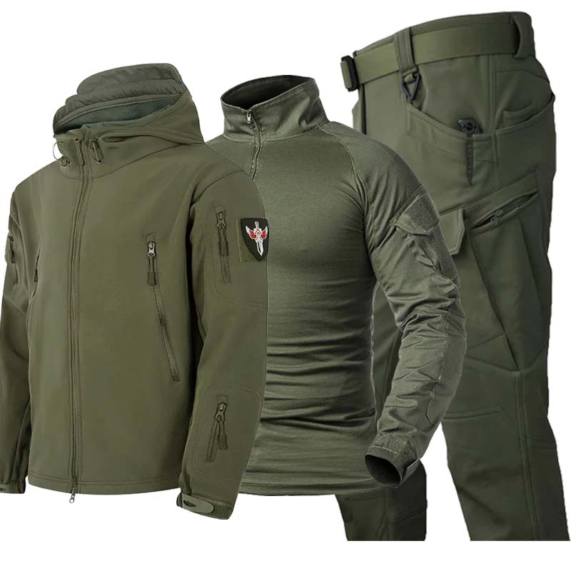 3 предмета: мужской камуфляжны – обзор и цена Tactical Military Shirt Cargo