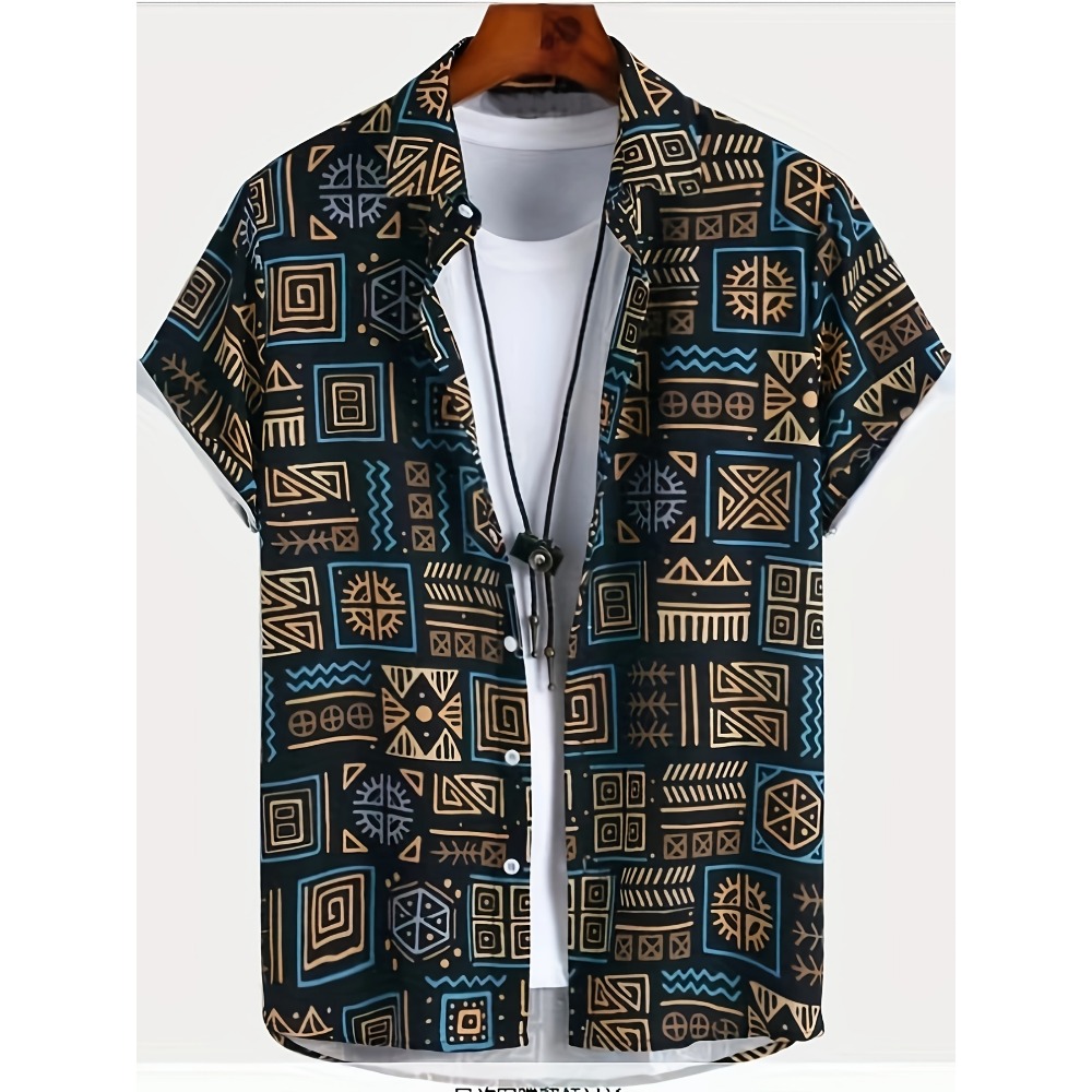 Дышащая тонкая ткань, мужская  – обзор и цена Vintage Hawaiian Floral Shirt