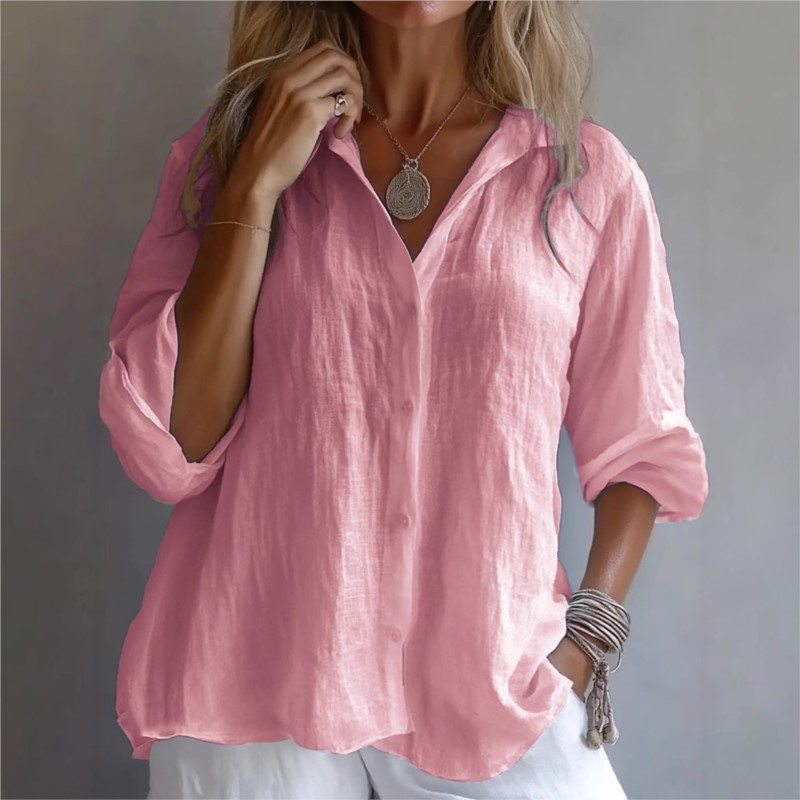 Однотонная льняная сексуальная – обзор и цена Mens Linen Shirt Long Sleeve