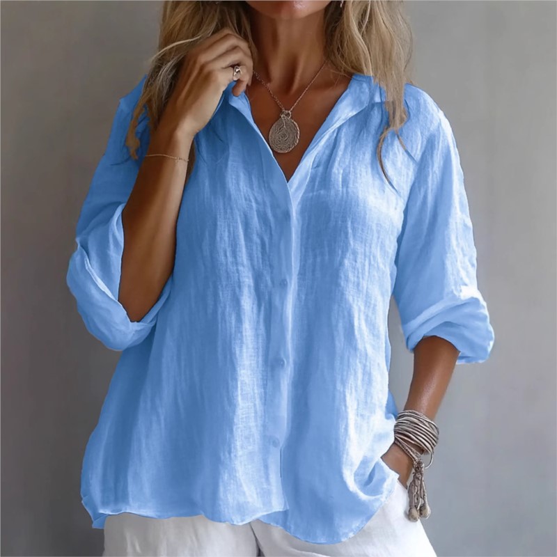 Однотонная льняная сексуальная – обзор и цена Mens Linen Shirt Long Sleeve