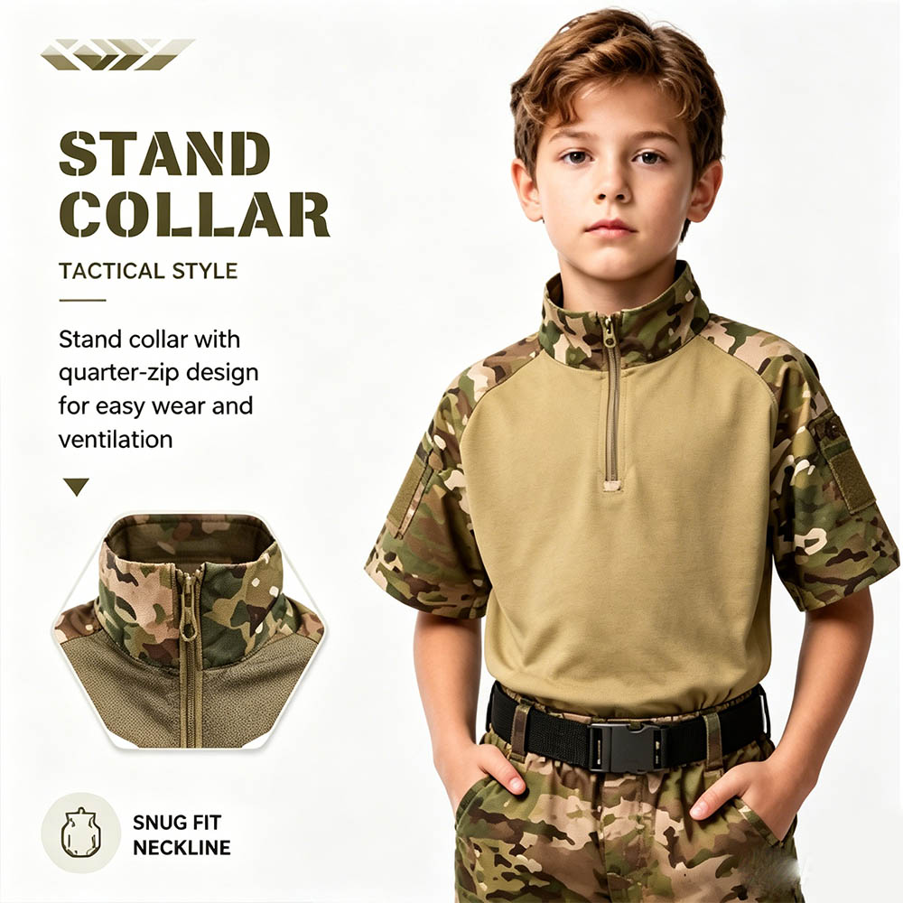 Детский камуфляжный тактически – обзор и цена Tactical Military Shirt Cargo