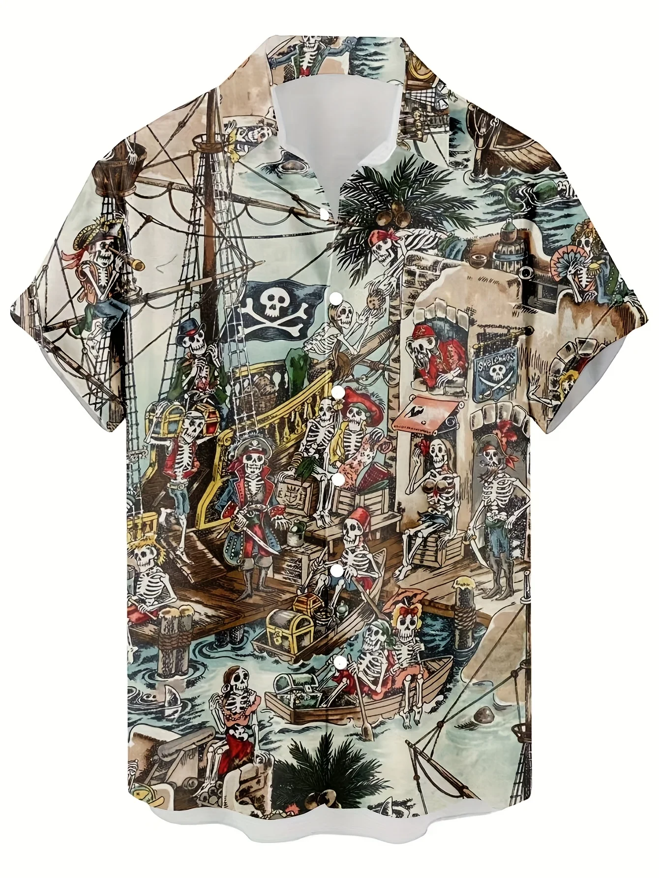 Мужские винтажные гавайские ру – обзор и цена Vintage Hawaiian Floral Shirt