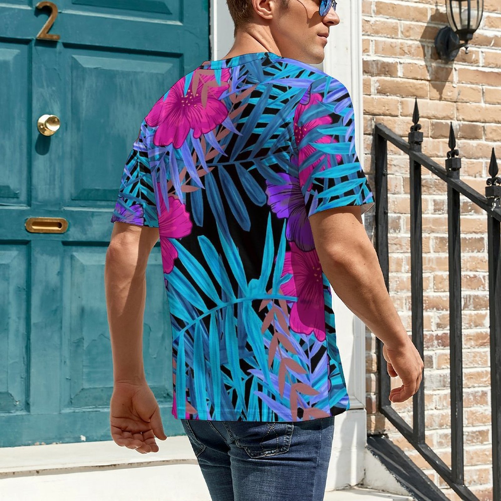 Футболка оверсайз, летняя, с т – обзор и цена Vintage Hawaiian Floral Shirt