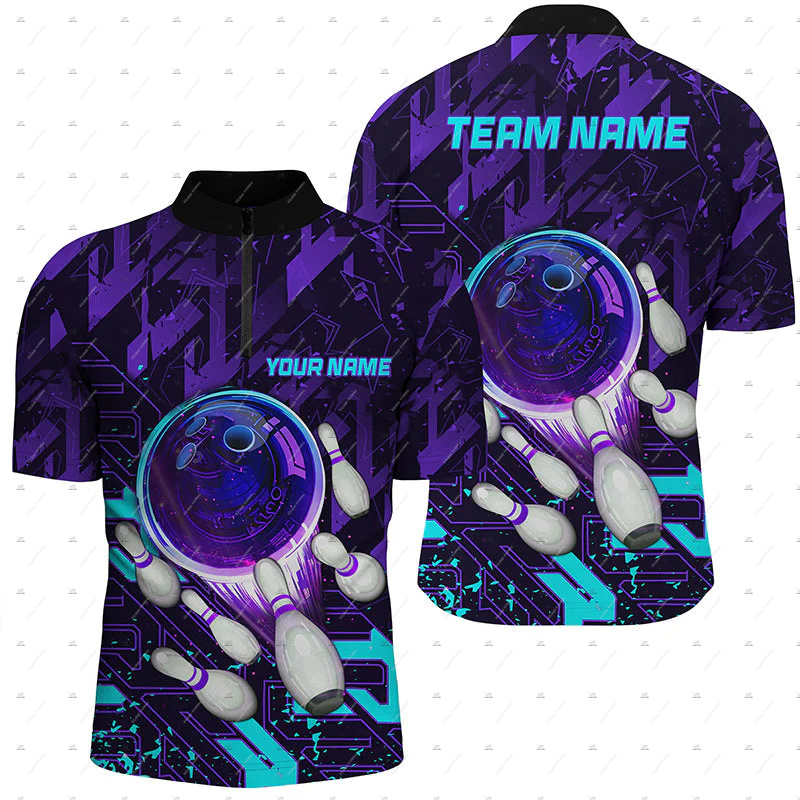 Футболка-поло с коротким рукав – обзор и цена Short Sleeve Bowling Shirt Retro