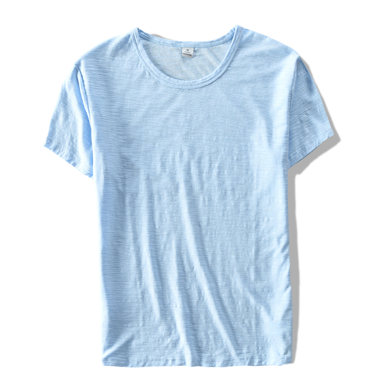 Новая летняя мужская футболка  – обзор и цена Oxford Cotton Casual Shirt Business
