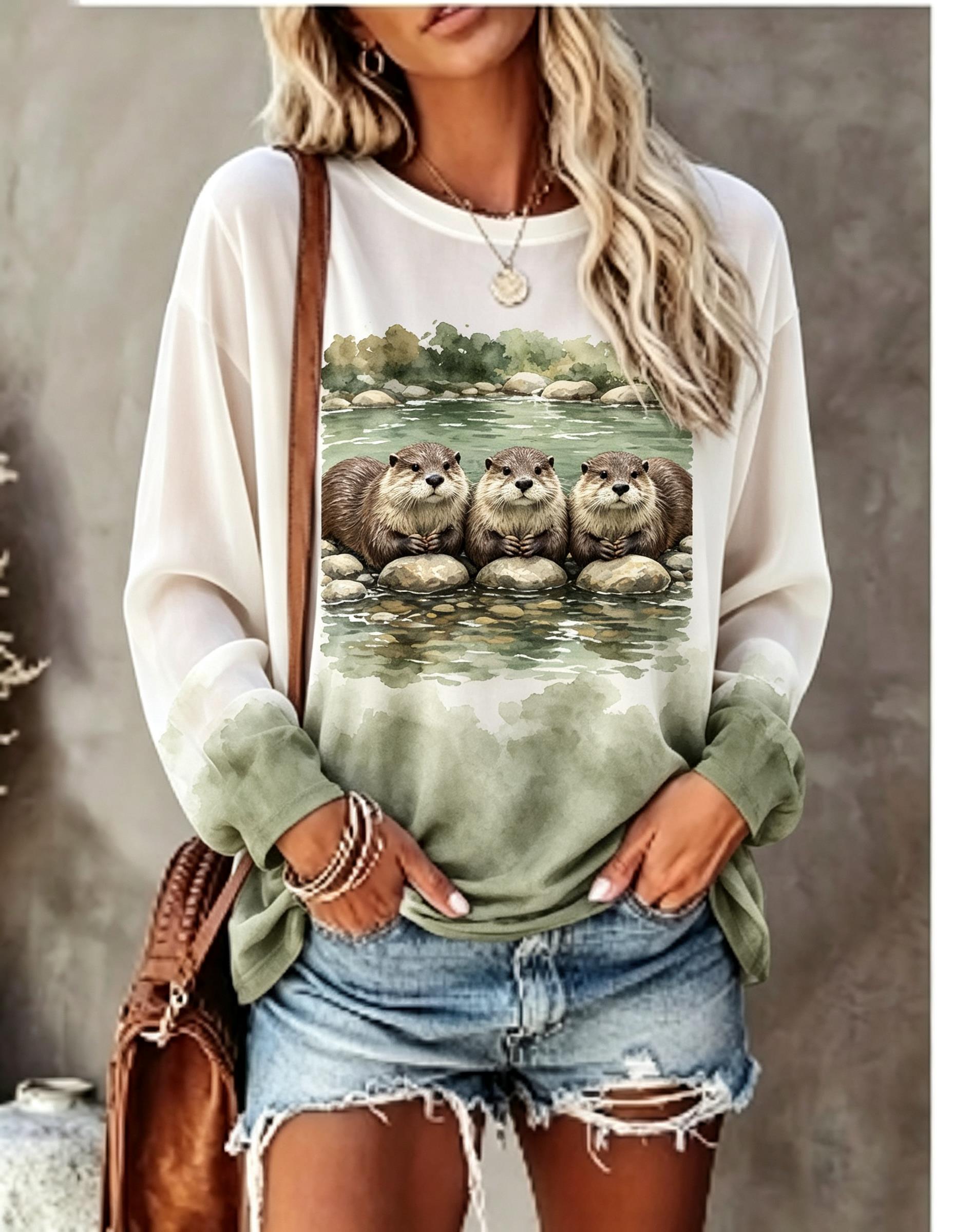 Женская футболка с длинным рук – обзор и цена T-Shirts